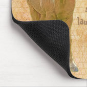 Hör niemals auf zu lachen! Sonnenpferd Mousepad (Ecke)