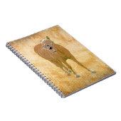 Hör niemals auf zu lachen! Sonnenpferd Notizblock (Rechte Seite)