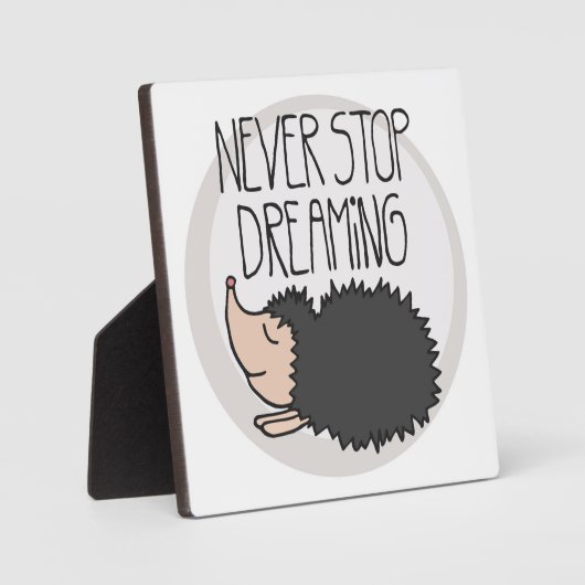 Hör niemals auf zu träumen fotoplatte (Vorderseite)