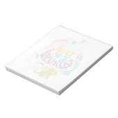 Hör niemals auf zu träumen notizblock (Rotiert)