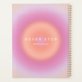 Hör niemals auf zu träumen planer (Rückseite)