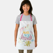 Hör niemals auf zu träumen schürze (Insitu)