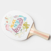 Hör niemals auf zu träumen tischtennis schläger (Seitenansicht)