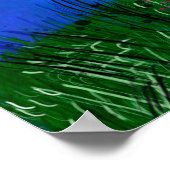 Hör niemals auf zu träumen | Whimsistische Kunst Poster (Ecke)