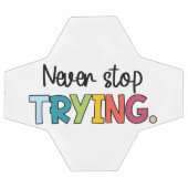 Hör niemals auf zu versuchen fußball (Flach)