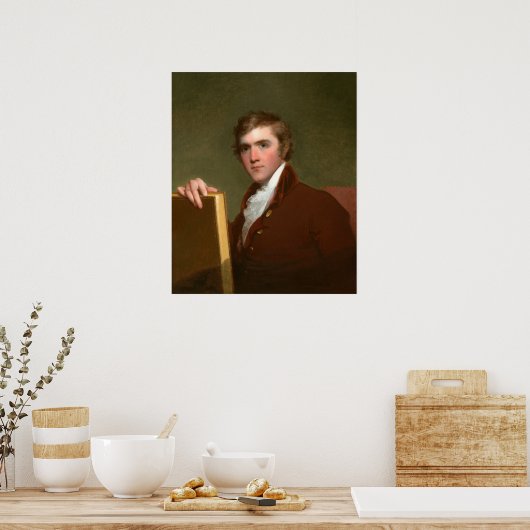 Horace Binney - Gilbert Stuart Fine Art Poster (Küche)