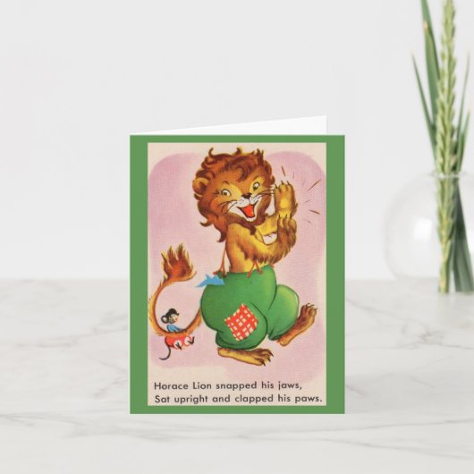 Horace the Lion und Freund (Vorderseite)