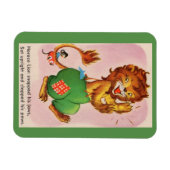 Horace the Lion und Freund Magnet (Horizontal)