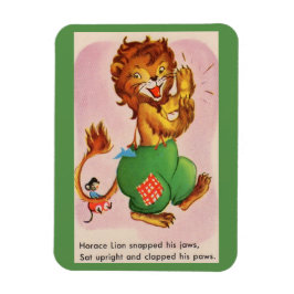 Horace the Lion und Freund Magnet