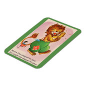 Horace the Lion und Freund Magnet (Linke Seite)