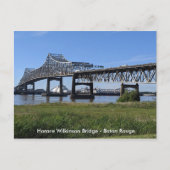 Horace Wilkinson Bridge - Baton Rouge Postkarte (Vorderseite)