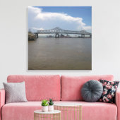 Horace Wilkinson Bridge Canvas Print Leinwanddruck (Insitu (Wohnzimmer))