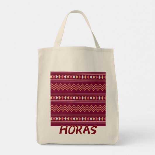 HORAS Tote Bag Tragetasche (Rückseite)