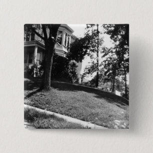 Horatio Algers Haus in Natick, Massachusetts Button