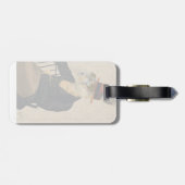 Horatio Hare Gepäckanhänger (Rückseite horizontal)