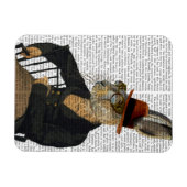Horatio Hare on Chair Magnet (Horizontal)