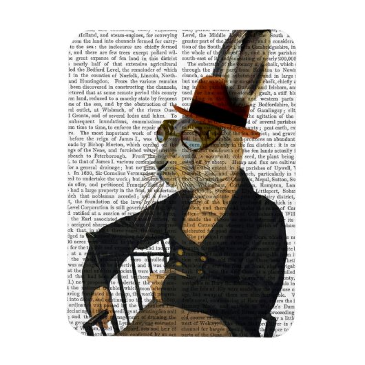 Horatio Hare on Chair Magnet (Vertikal)