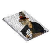 Horatio Hare on Chair Notizblock (Rechte Seite)