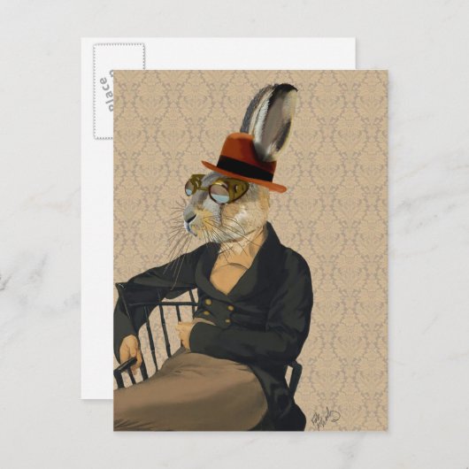 Horatio Hare Postkarte (Vorne/Hinten)