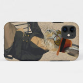 Horatio Hasen auf Stuhl Case-Mate iPhone Hülle (Rückseite (Horizontal))
