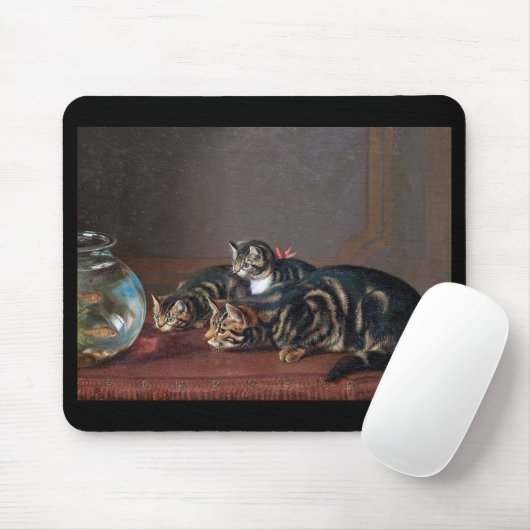Horatio Henry Couldery , "Katzen durch eine Fischs Mousepad (Mit Mouse)
