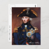 Horatio Nelson Postcard Postkarte (Vorne/Hinten)