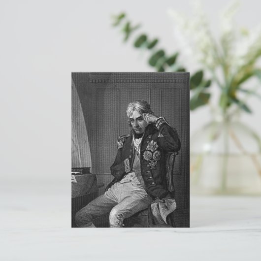 Horatio Nelson Postkarte (Stehend Vorderseite)