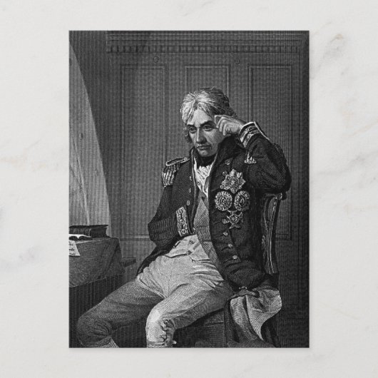 Horatio Nelson Postkarte (Vorderseite)