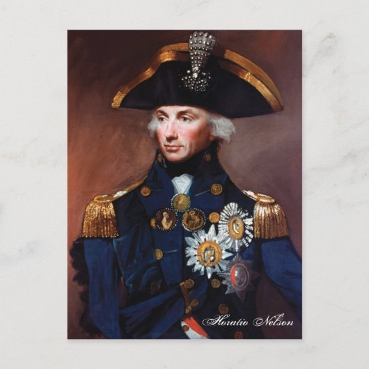 Horatio-Nelson-Postkarte Postkarte (Vorderseite)