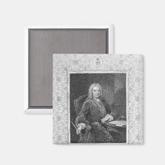 Horatio Walpole Magnet (Vorderseite/Rückseite)