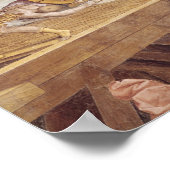 Horatius Cocles auf der Seidenbrücke Poster (Ecke)