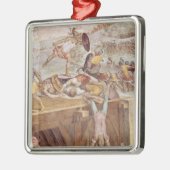 Horatius Cocles auf der Sublician Brücke Silbernes Ornament (Links)