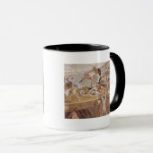 Horatius Cocles auf der Sublician Brücke Tasse (VorderseiteRechts)