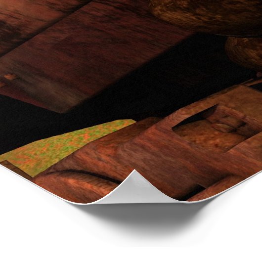 Horatius der Hobo Poster (Ecke)