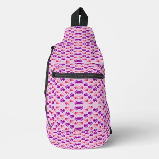 Hörbänder Crossbody Bag (Vorderseite)
