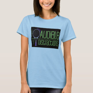 Hörbare Ablenkungen im Schwarzen T-Shirt