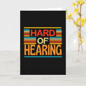 Hörbehinderung Karte (Gelbe Blume)