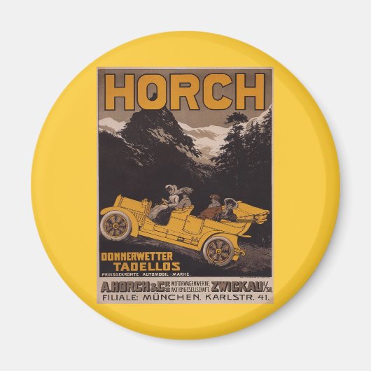 HORCH Automobil Magnet (Vorne)
