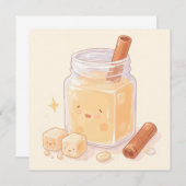 Horchata Einladung (Vorne/Hinten)