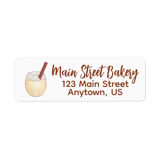 Horchata Orxata Mexican Beverage Baker Café (Vorne)