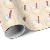 Horchata Orxata Mexican Spanish Getränk Drink Geschenkpapier (Rolleneckpunkt)