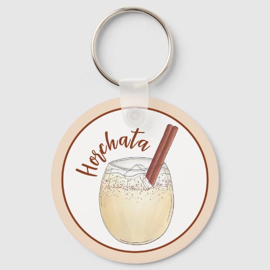 Horchata Orxata Mexican Spanish Getränk Drink Schlüsselanhänger (Vorderseite)