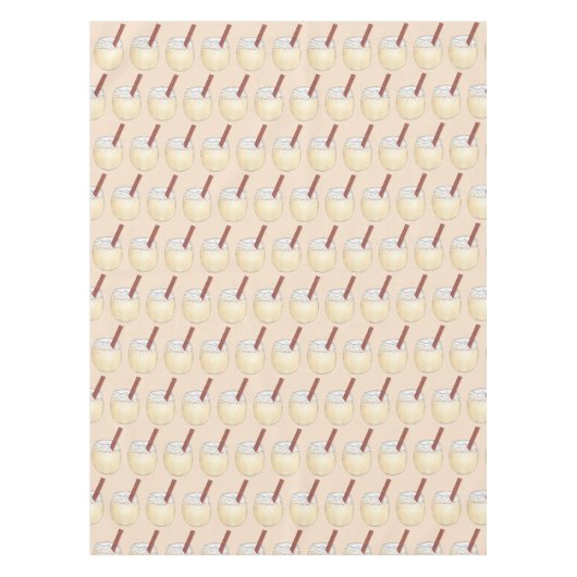 Horchata Orxata Mexican Spanish Getränk Drink Tischdecke (Vorderseite)