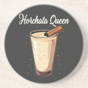 Horchata Queen Mexican Spanish Drink Getränkeuntersetzer