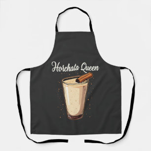 Horchata Queen Mexican Spanish Drink Schürze