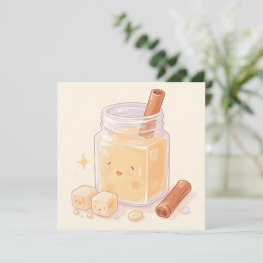 Horchata Save The Date (Stehend Vorderseite)