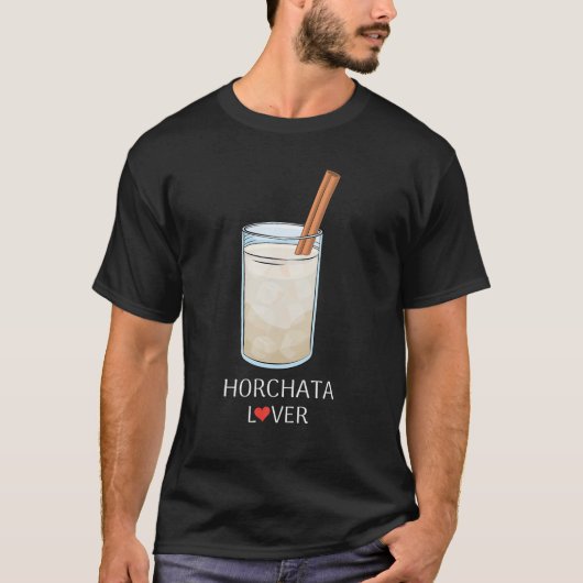Horchata-Shirt für die mexikanische und spanische  T-Shirt (Vorderseite)