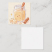 Horchata Telefonnummerkarte (Vorne/Hinten)