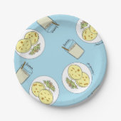 Horchata y Pupusas PapierTeller (Vorderseite)