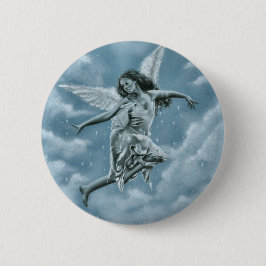 Horchen Sie Weihnachtsengel singen Knopf Button